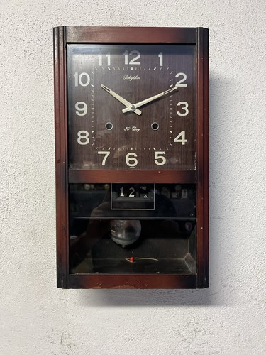 Antico orologio pendolo - orologio,