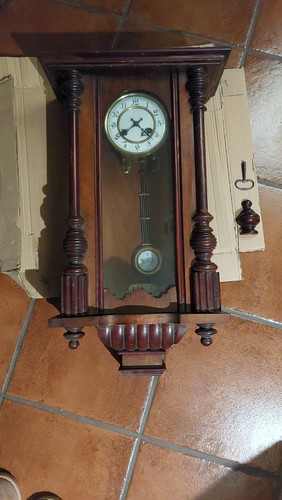 Antico orologio pendolo - orologio,