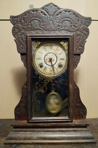 Antico orologio pendolo - orologio, a