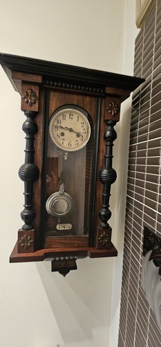 Antico orologio pendolo - orologio, a
