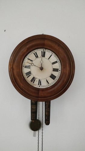 Antico orologio pendolo - orologio,