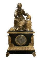 Antico orologio a pendolo in