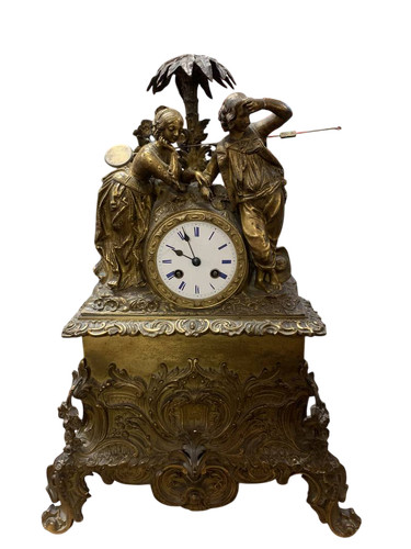 Antico orologio pendolo - antico,