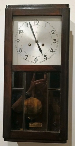 Antico orologio pendolo - orologio,