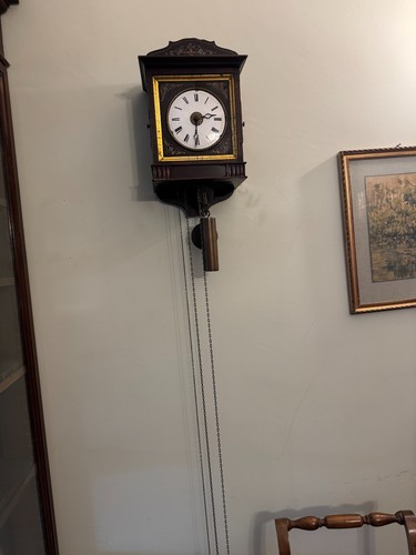 Antico orologio pendolo - antico, a