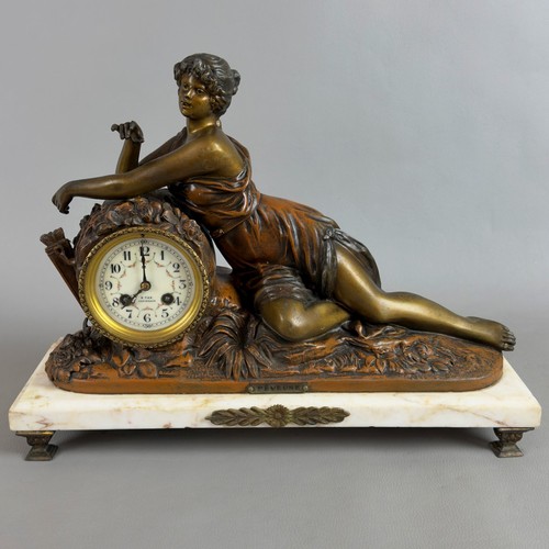 Antico orologio meccanico - orologio, a